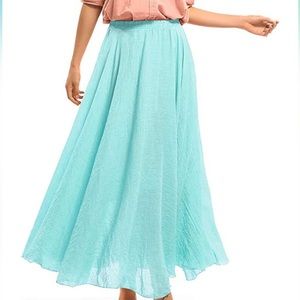 Flowy Ankle Length Skirt